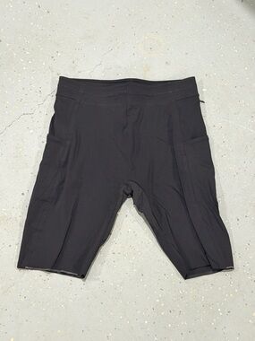 Lululemon Men's Black Running Tights with Side Pockets